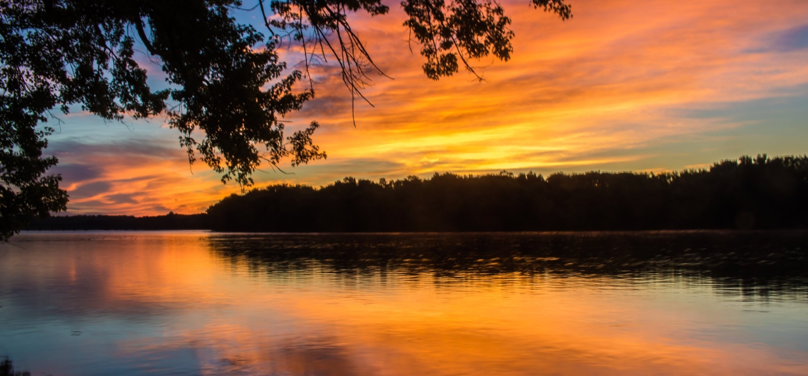 Windsor Locks Canal Sunset (Flickr@Jennifer-Yakey-Ault)