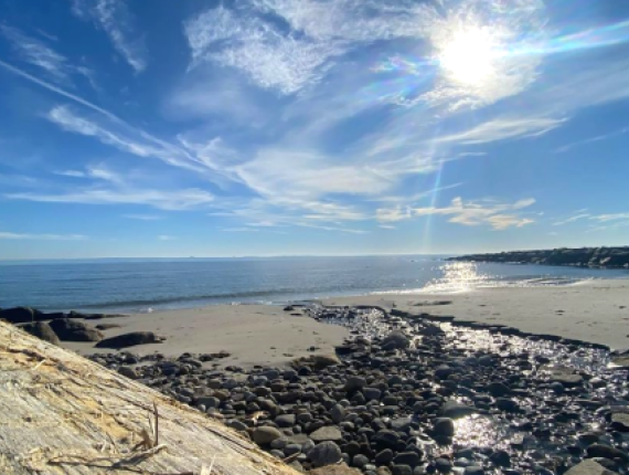 Water view of Seaside Park